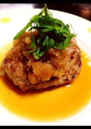 簡単和風ハンバーグ★おろしソース-レシピのメイン写真