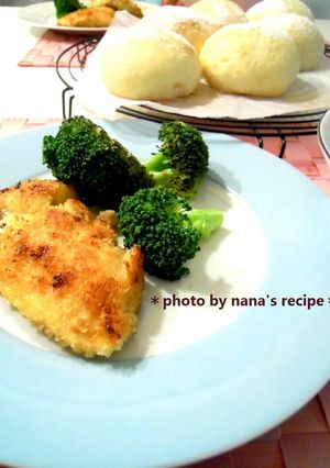 鶏胸肉のヘルシー★コンソメパン粉焼き-レシピのメイン写真