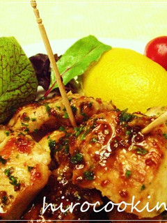 鶏肉の揚げ焼き☆マスタードソース」-レシピのメイン写真