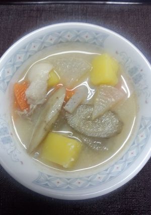 さつまいもの絶品豚汁!-レシピのメイン写真