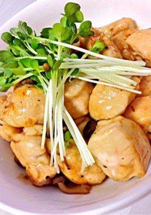 ニンニク風味の照り焼きチキン♪-レシピのメイン写真