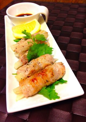 れんこんの肉巻き♪♪-レシピのメイン写真