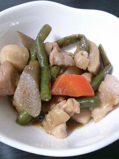 和風冷凍野菜とレンジで簡単!筑前煮風-レシピのメイン写真