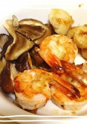 バターでコクうま❣海老と帆立の海鮮きのこ-レシピのメイン写真