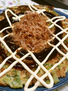 ねぎ焼き納豆お好み焼き風-レシピのメイン写真