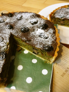 まっちゃとくろまめのタルト-レシピのメイン写真