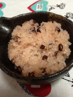 青森の郷土料理〜甘いお赤飯-レシピのメイン写真