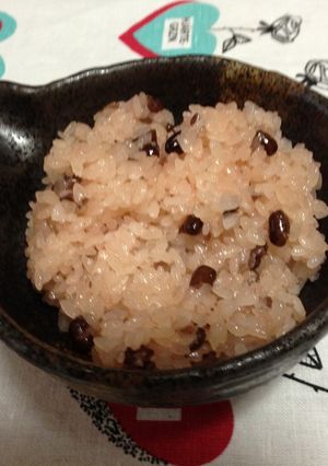 青森の郷土料理〜甘いお赤飯-レシピのメイン写真