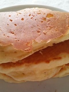 メレンゲ不使用のふわふわパンケーキ-レシピのメイン写真