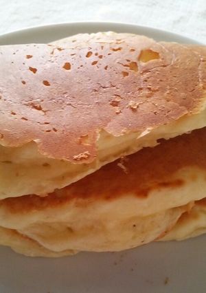 メレンゲ不使用のふわふわパンケーキ-レシピのメイン写真
