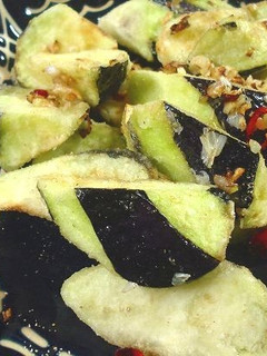 はまります!茄子の花椒揚げ-レシピのメイン写真