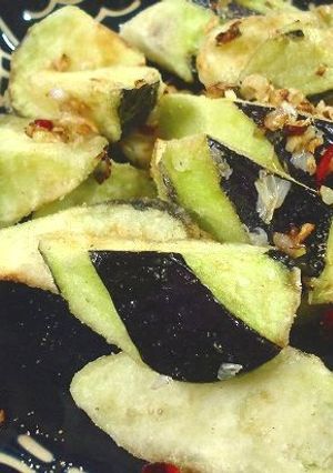はまります！茄子の花椒揚げ-レシピのメイン写真