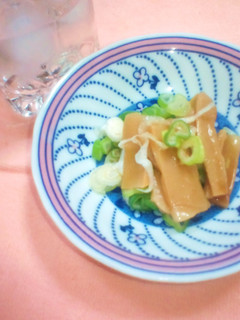 ねぎメンマ-レシピのメイン写真