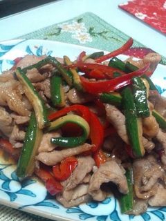 豚肉と干し野菜の照り焼き炒め-レシピのメイン写真