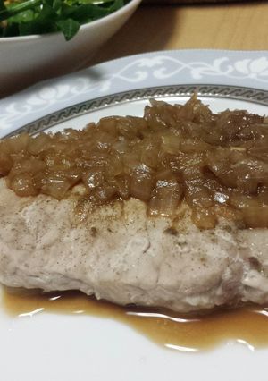 簡単ビストロ気分♪豚肉のバルサミコソース-レシピのメイン写真