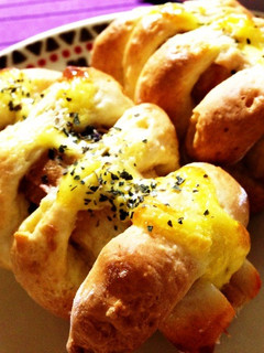 パンケーキミックスdeちくわパン風-レシピのメイン写真