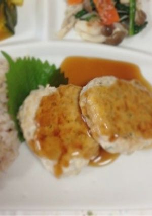 豆腐ハンバーグ 〜れんこん入り〜-レシピのメイン写真