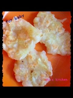 離乳食後期 〜ポテトおやき〜-レシピのメイン写真