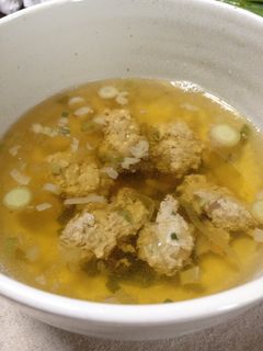 餃子の具で中華スープ-レシピのメイン写真
