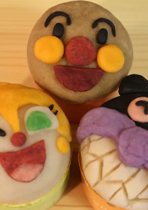 アンパンマン カップケーキ-レシピのメイン写真