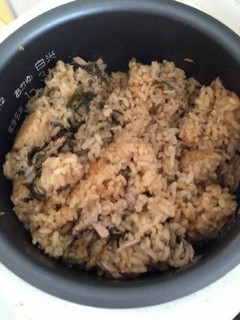 簡単☆ツナと塩昆布の炊き込みご飯-レシピのメイン写真