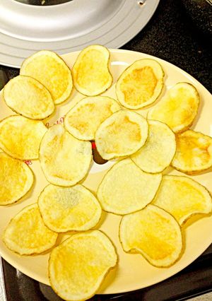 レンジで簡単！野菜チップス（ポテト）-レシピのメイン写真