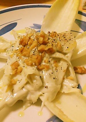【男の料理】りんごとブルーチーズのサラダ-レシピのメイン写真