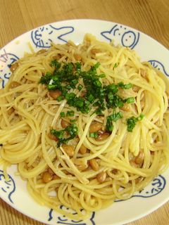 納豆スパゲッティ-レシピのメイン写真