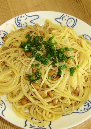 納豆スパゲッティ-レシピのメイン写真