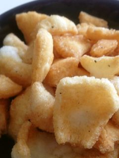 簡単おやつ!スライスもちで自家製おかき-レシピのメイン写真