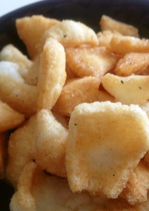 簡単おやつ！スライスもちで自家製おかき-レシピのメイン写真