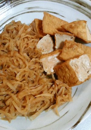 切り干し大根と厚揚げの炊いたん-レシピのメイン写真