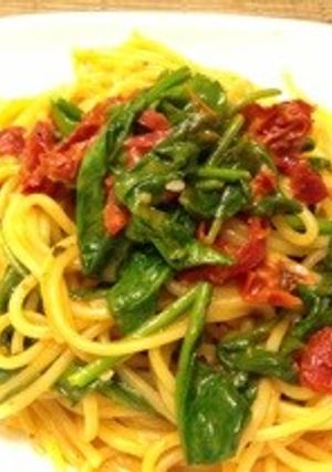 手抜きで美味♡ドライトマトのパスタ-レシピのメイン写真