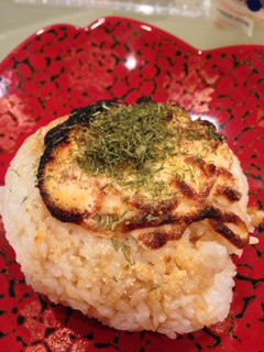 マヨネーズの焼きおにぎり★夜食に★-レシピのメイン写真