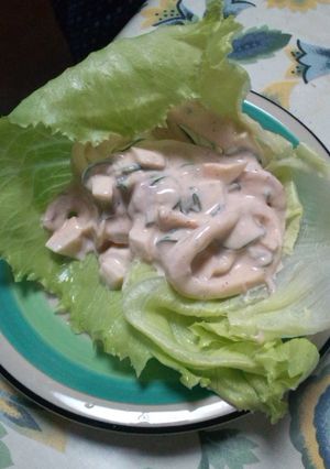 イカと卵のヨーグルト味サラダ-レシピのメイン写真