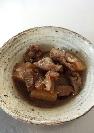 大根と牛すじの煮物-レシピのメイン写真