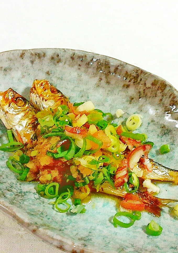 青葱たっぷり☆鰯のおろし和え♪-レシピのメイン写真