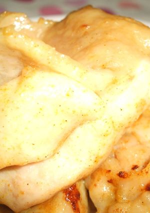 カルピスソフトのカレーチキンソテー-レシピのメイン写真
