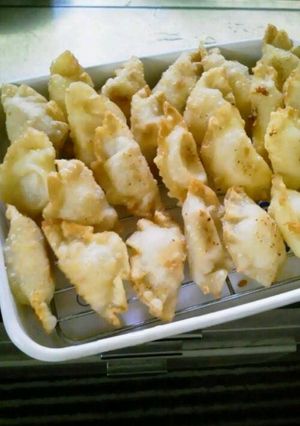 簡単すぎるおつまみ揚げ餃子！-レシピのメイン写真