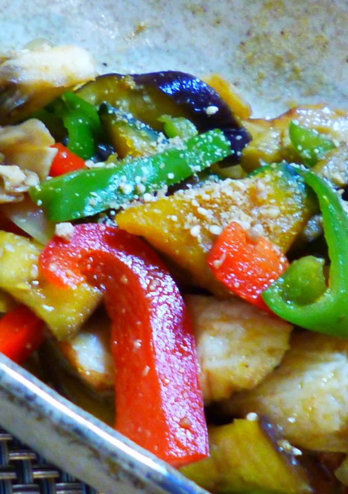 簡単！肉なしで美味しい野菜の甘辛みそ炒め-レシピのメイン写真