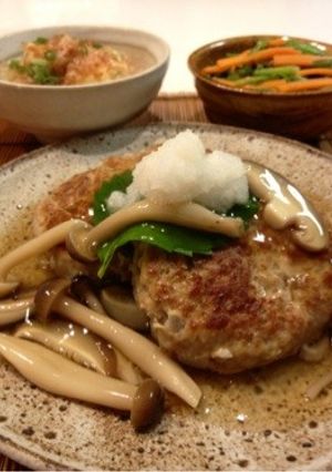 和風豆腐ハンバーグ-レシピのメイン写真