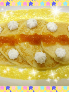 hmで作るしっとり☆パンケーキ-レシピのメイン写真