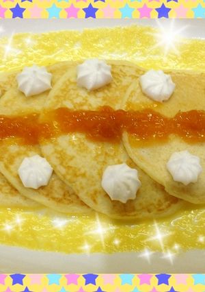 hmで作るしっとり☆パンケーキ-レシピのメイン写真