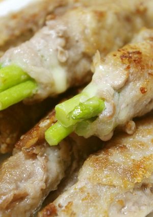 ちょーうま簡単味付無!アスパラ豚巻き!-レシピのメイン写真