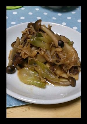 すき焼き風味のきのこ煮-レシピのメイン写真