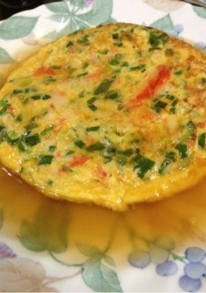 カニカマでカニ玉風-レシピのメイン写真