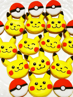 アイシングクッキー○ピカチュウ○-レシピのメイン写真