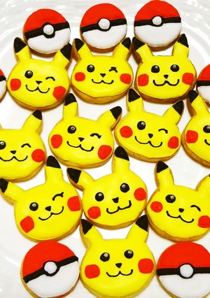 アイシングクッキー○ピカチュウ○-レシピのメイン写真