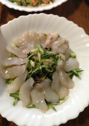 白身魚のカルパッチョ-レシピのメイン写真
