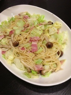 キャベツとベーコンのあっさりパスタ-レシピのメイン写真